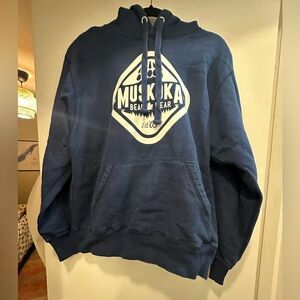 Muskoka Bear Wear Ladies Classic Hoodie in Navy